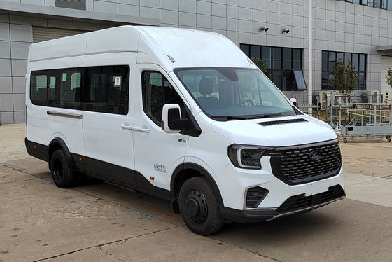 Ford Transit 4x2 Coach Tour Bus Putih 10-18 Seater Luxury Coach