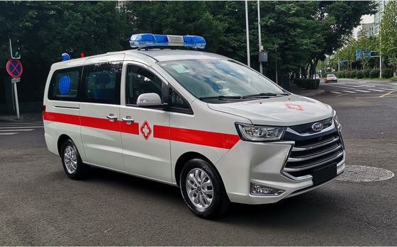 5.2m Ambulans Darurat Medis Bensin 4×2 Pengemudi Belakang