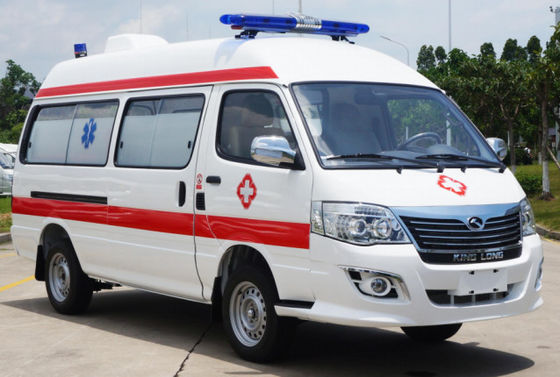 Jinlong Ambulans Kesehatan Darurat Gasoline 7 Kursi 4×2