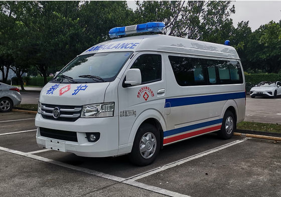 Futian Layanan Medis Darurat Ambulans 7 kursi belakang Drive 4 × 2