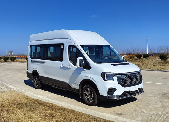 Minibus Ford Transit putih 15 kursi Jiangling 10 kursi