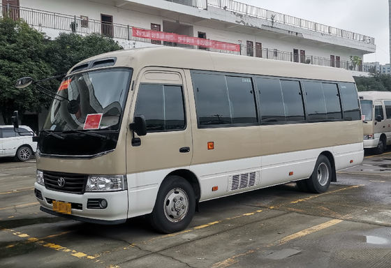 Beli Benzin 23 Seater Coach Tour Bus Toyota Coaster 20 Seater online manufacture