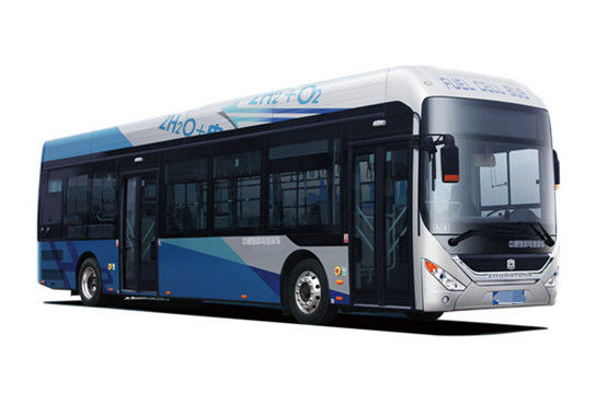 70 Seater -88 Seater Ev Coaches 220kW Bus Publik Listrik Biru