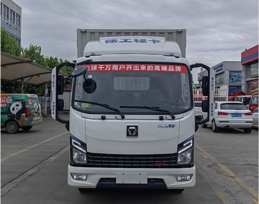 Hybrid Electric Cargo Truck 4x2 Ev Cargo Truck Transmisi otomatis