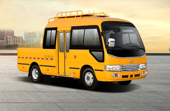 Jiangling Jingma 10-11 kendaraan transportasi penumpang dan kargo kendaraan teknik diesel dua roda penggerak belakang manua