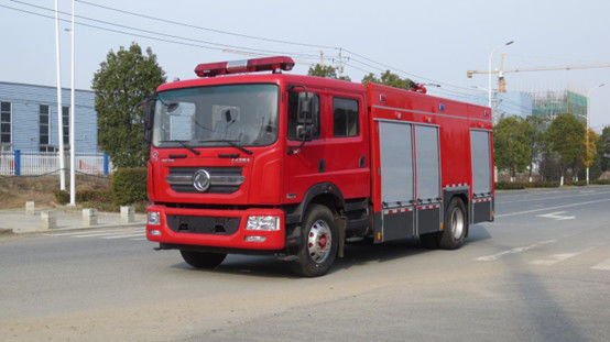 Harga yang bagus Dongfeng 8200 liter truk pemadam kebakaran tangki air penggerak belakang 2WD diesel 6 tempat duduk transmisi manual 4×2 on line