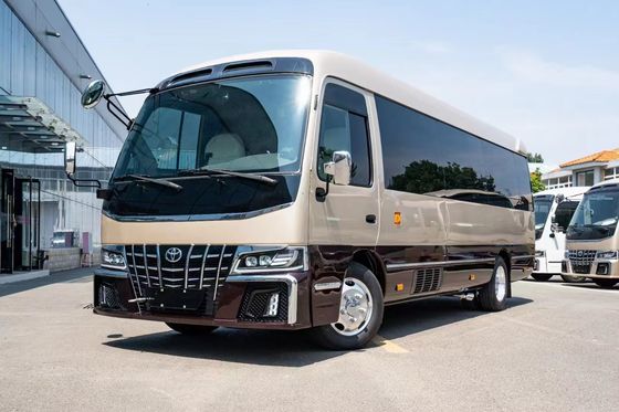 Toyota Coaster 12 Seater Bus Wisata Bensin Penggerak Belakang 4×2 Transmisi manual