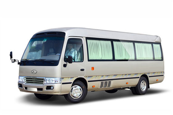 Jiangling 23 kursi bus turis diesel bus bisnis resepsi 4 × 2 transmisi manual