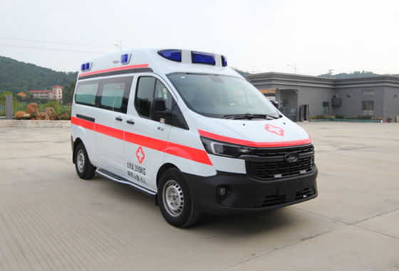 Harga yang bagus 9 Speed Ambulans Medis Darurat Ford Transit Mid Axle on line