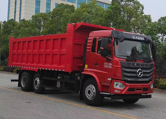 Harga yang bagus Truk transportasi kargo Dayun self-unloading tiga sumbu penggerak belakang diesel 3 kursi 8 × 2 transmisi manual 30 ton on line