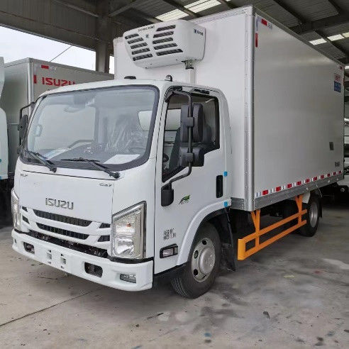 93KW 125HP Isuzu VAN DISEL Dingin 4×2 Isuzu Freezer Truck 0