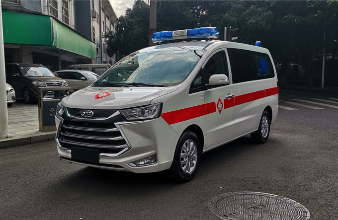 5.2m Ambulans Darurat Medis Bensin 4×2 Pengemudi Belakang 4