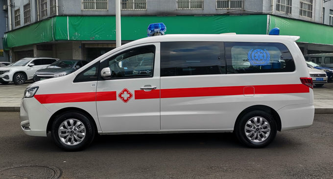 5.2m Ambulans Darurat Medis Bensin 4×2 Pengemudi Belakang 3