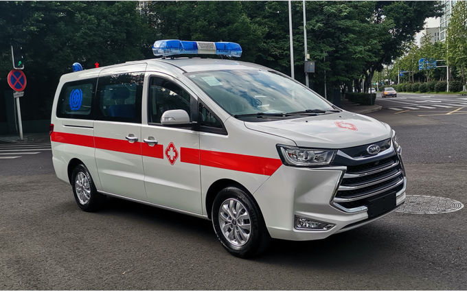 5.2m Ambulans Darurat Medis Bensin 4×2 Pengemudi Belakang 1
