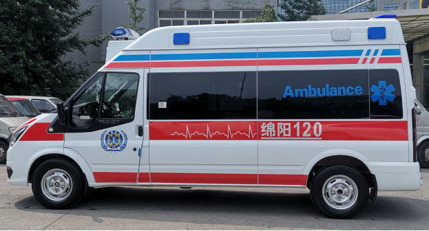 9 kursi Ambulans darurat medis Ford Transit Custom 2
