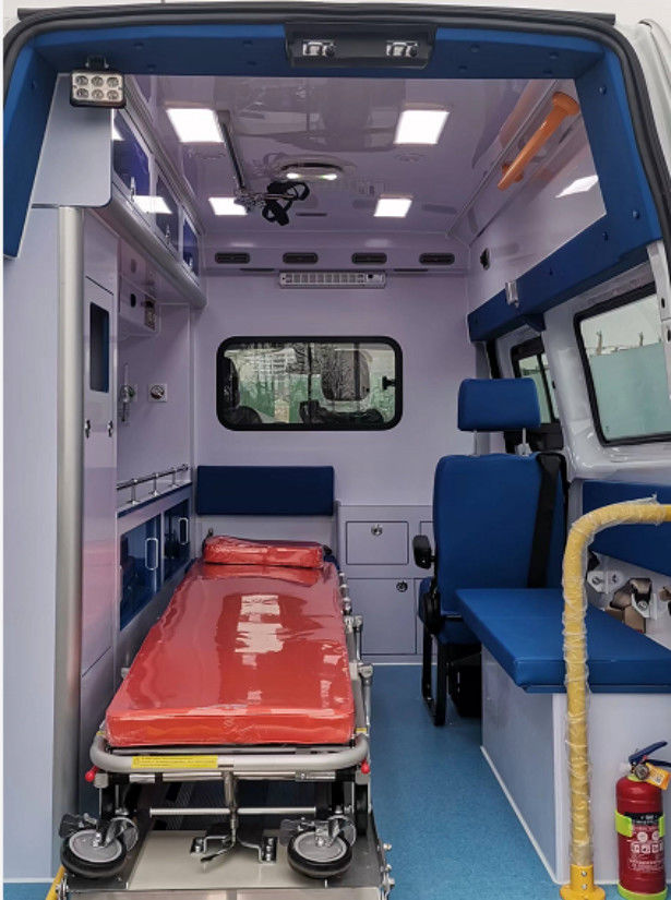 7 Kursi / 8 Kursi Ambulans Darurat Medis Ford Transit Van Ambulans 7