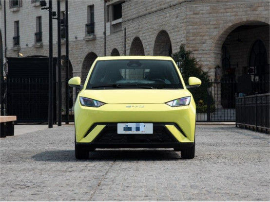 Yellow Byd Seagull Hatchback Kendaraan Mobil Listrik Murni 5 Kursi 4