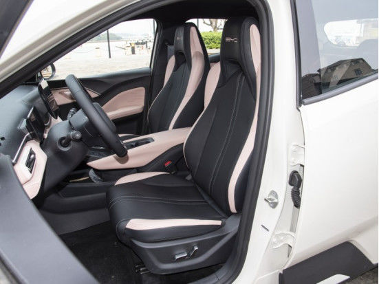 Yellow Byd Seagull Hatchback Kendaraan Mobil Listrik Murni 5 Kursi 5