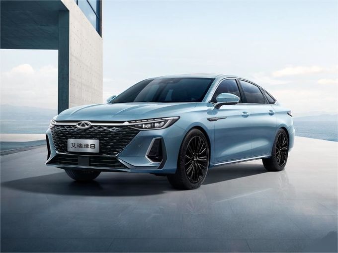 Gasoline Chery Arrizo 8 Kendaraan Mobil Dua Roda Penggerak Sedan Lanjutan 1