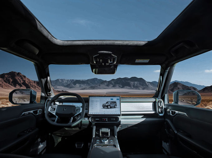 2023 Chery Jietu Benzin Kendaraan Off-Road Mobil Penggerak Empat roda 9