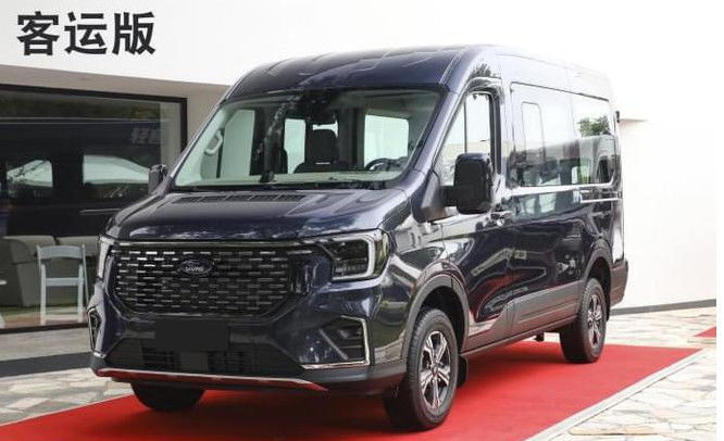 Minibus Ford Transit putih 15 kursi Jiangling 10 kursi 2