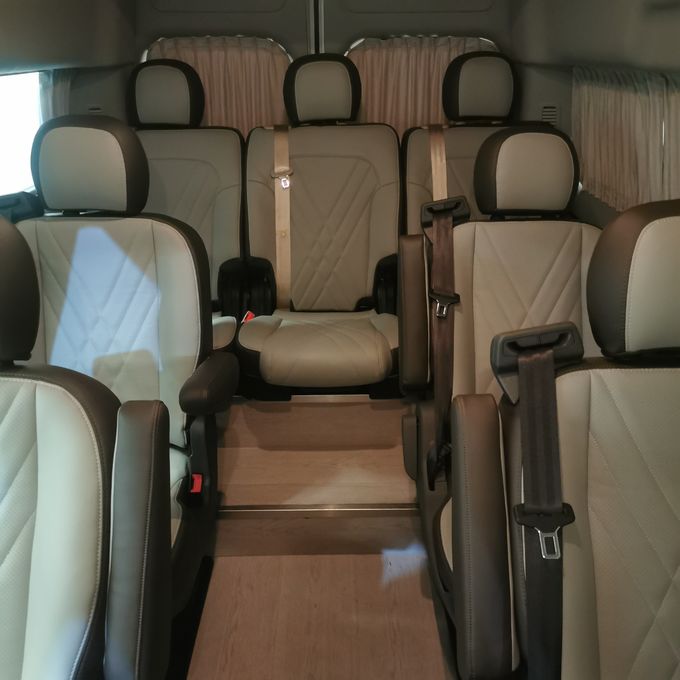 Ford V362 New Full Shun Minibus Kendaraan 7-9 Seat Bus bensin 4 × Dua 4