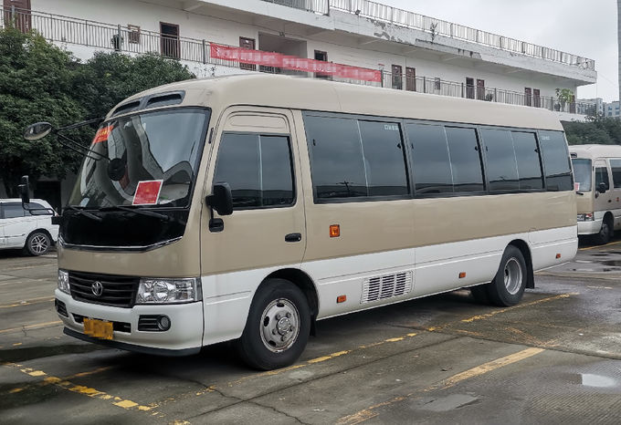 Benzin 23 Seater Coach Tour Bus Toyota Coaster 20 Seater 0