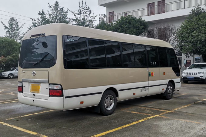 Benzin 23 Seater Coach Tour Bus Toyota Coaster 20 Seater 5