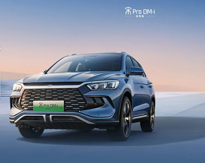 BYD Plug In Hybrid Urban Vehicle Mobil 5 kursi 4×2 Transmisi otomatis 0