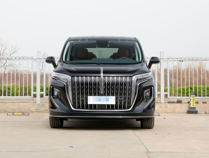 7 Seater Hongqi HQ9 Kendaraan Mobil Bisnis Resepsi 8 Kecepatan 3