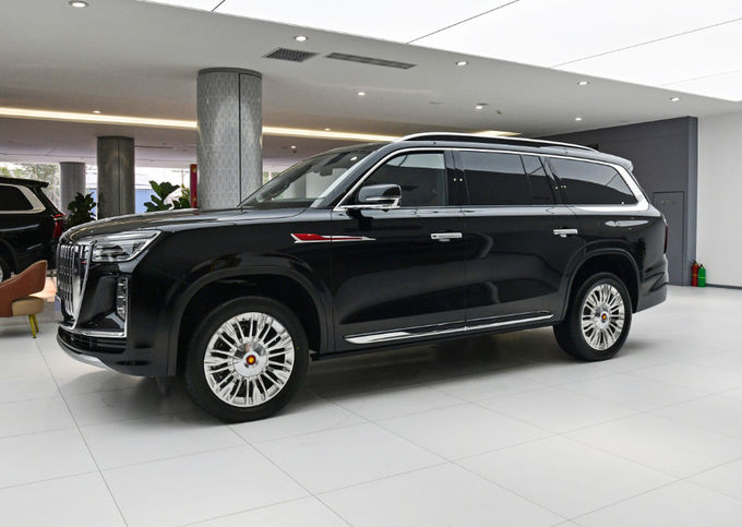 Hongqi S7 Kendaraan mewah besar Mobil 6 kursi 4 kursi SUV bensin 3