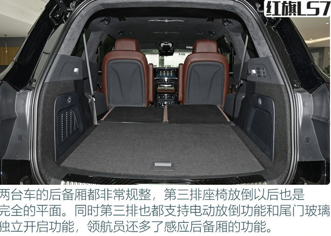 Hongqi S7 Kendaraan mewah besar Mobil 6 kursi 4 kursi SUV bensin 14
