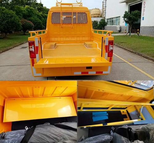 Multifungsi 4×2 Truk Diesel 8 kursi 4 roda penggerak 2 Ton Truk 2