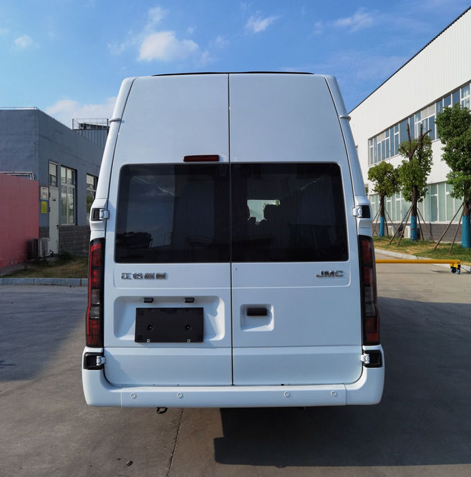 Bus Wisata Putih 17 Kursi Bus Wisata Jalan Diesel Bus Listrik 1