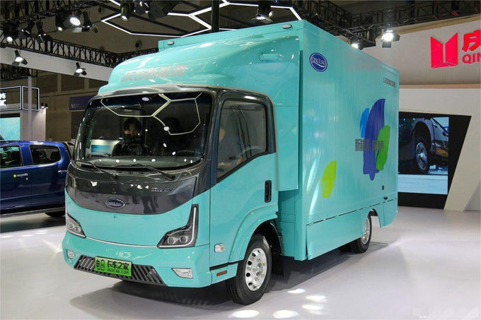 Qingling EVM600 Truk Kargo Listrik Biru Truk Listrik 1