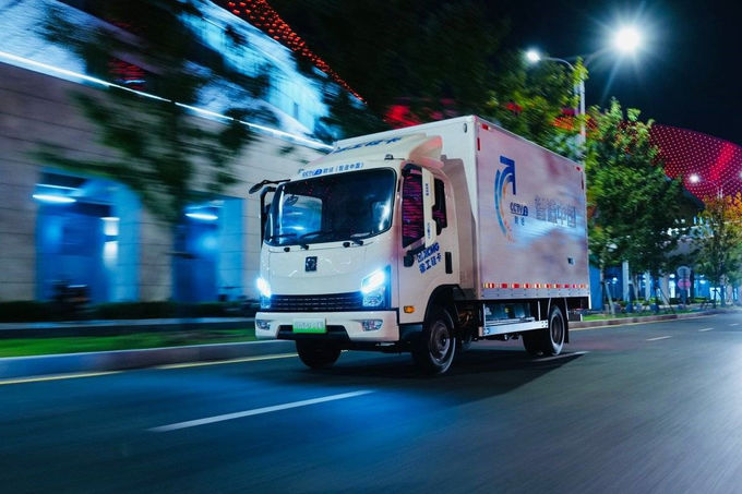 XCMG Hanchi truk listrik 4x2 Junengxing Transmisi otomatis 1