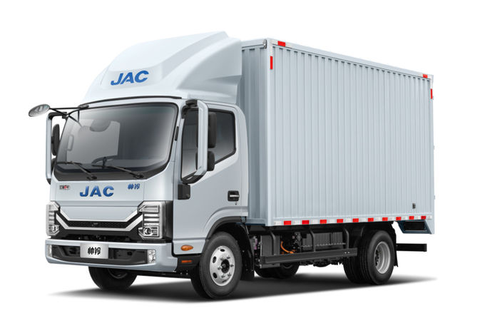JAC Plug In Extended Range Hybrid Ev Cargo Truck 2 Wheel Drive 4x2 1