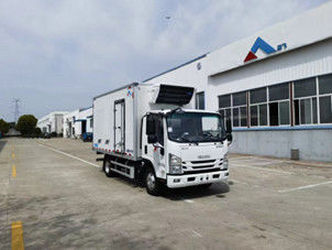 4KH1CN6LB Isuzu Truk Pendinginan Isuzu Freezer Van Dua Roda Penggerak Belakang 0