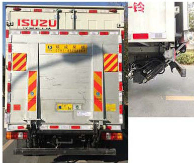93KW 126HP Truk Terisolasi Isuzu Kargo Terisolasi Tipper Putih 2