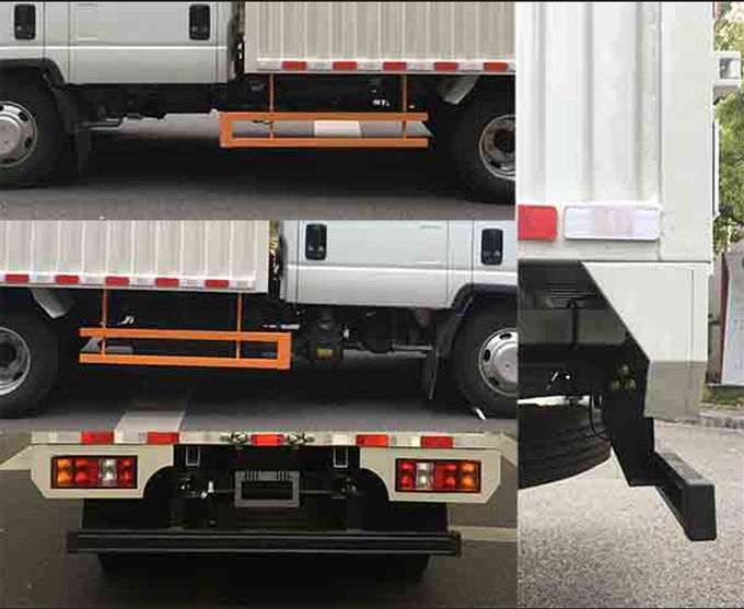 5 Seater Terisolasi Truk 126hp Isuzu Pengiriman Van Transmisi manual Kabin tinggi 2