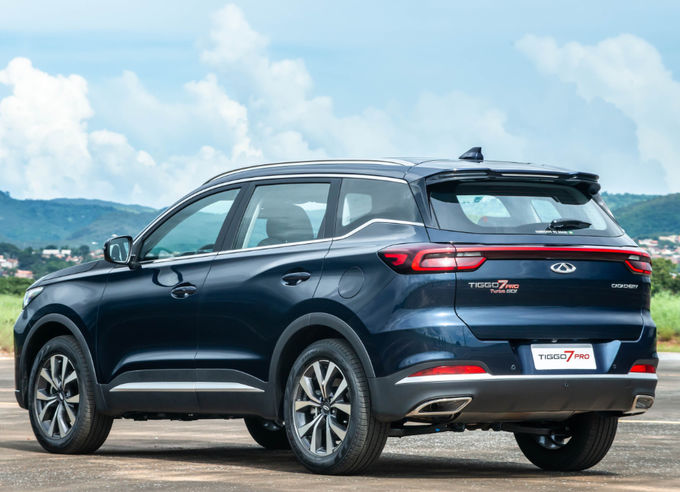 Chery Tiggo 7 Mobil Bermesin Bensin SUV Perkotaan Mobil Bermesin Bensin 3