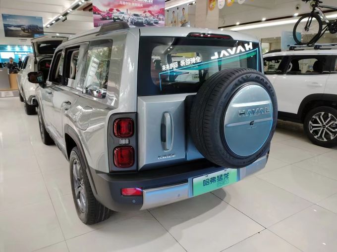 Black Great Wall Haval Raptor Plug In Extended Range Hybrid Off Road SUV 3