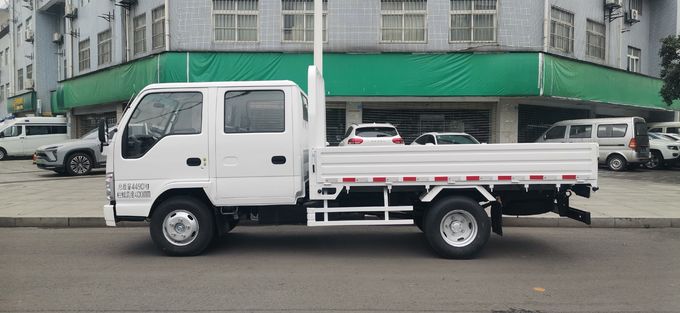 Isuzu dua baris truk kargo 5 kursi 2WD penggerak belakang 4 × 2 transmisi manual diesel 4