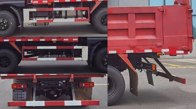 Dongfeng Diesel Dump Truck Penggerak Dua Roda Penggerak Belakang 4×2 Transmisi manual 8 meter persegi 2