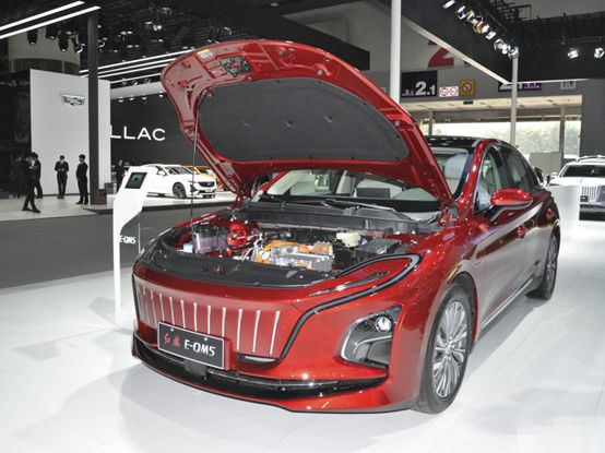 Hongqi Pure Electric Sedan 4×2 Kendaraan Transmisi Otomatis Mobil 7