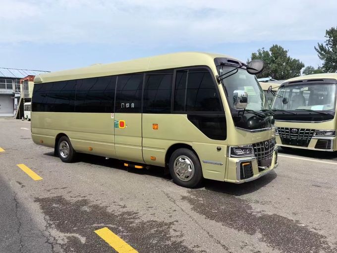 Toyota Coaster 16 kursi Bus Wisata Bus Bisnis Resepsi Bus Gasoline 4×2 Transmisi manual 3