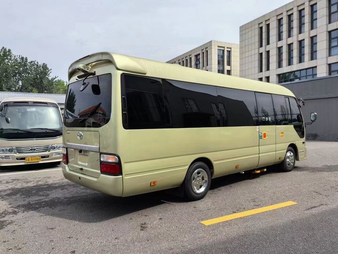 Toyota Coaster 16 kursi Bus Wisata Bus Bisnis Resepsi Bus Gasoline 4×2 Transmisi manual 2