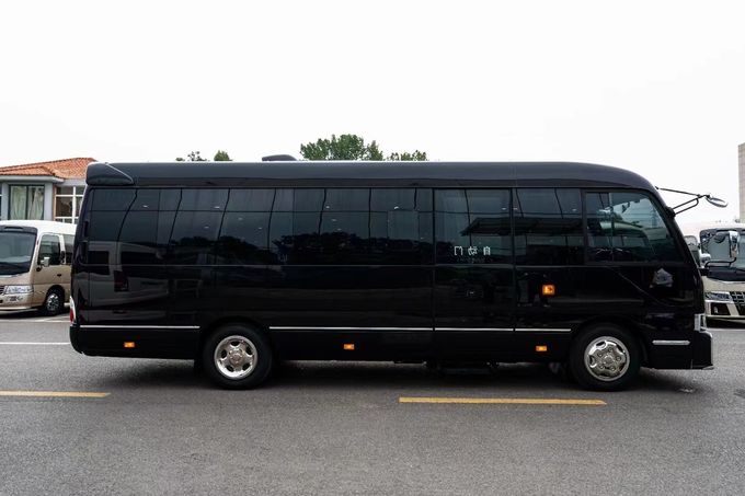 Toyota Coaster 7 Seater Coach Tour Bus Gasoline Rear Drive 4×2 Transmisi manual 3